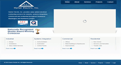 Desktop Screenshot of hamerelectric.com